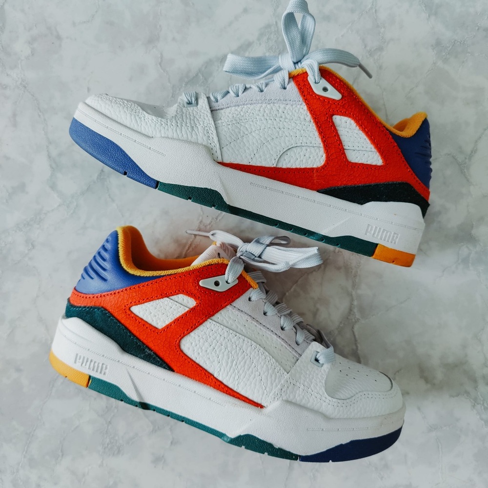 PUMA Slipstream New Heritage Jr – Size 5 US, Worn Once, Box & Extra Laces
